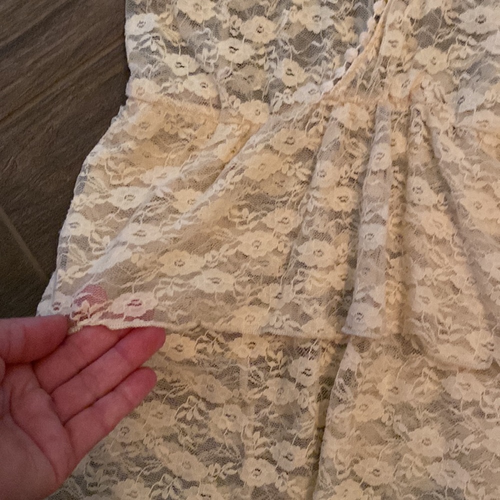 Lace Racerback Tank - Picture 4 of 7